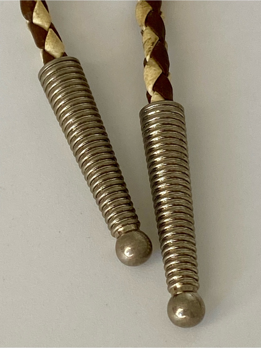 Mike Platero Navajo Sterling Bolo Tie, Aztec - Picture 10 of 10